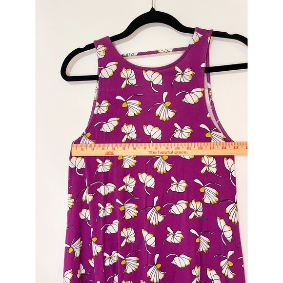 Ava Sky Dress Alexis In Sangria Fan Flair Size Medium - Picture 7 of 10